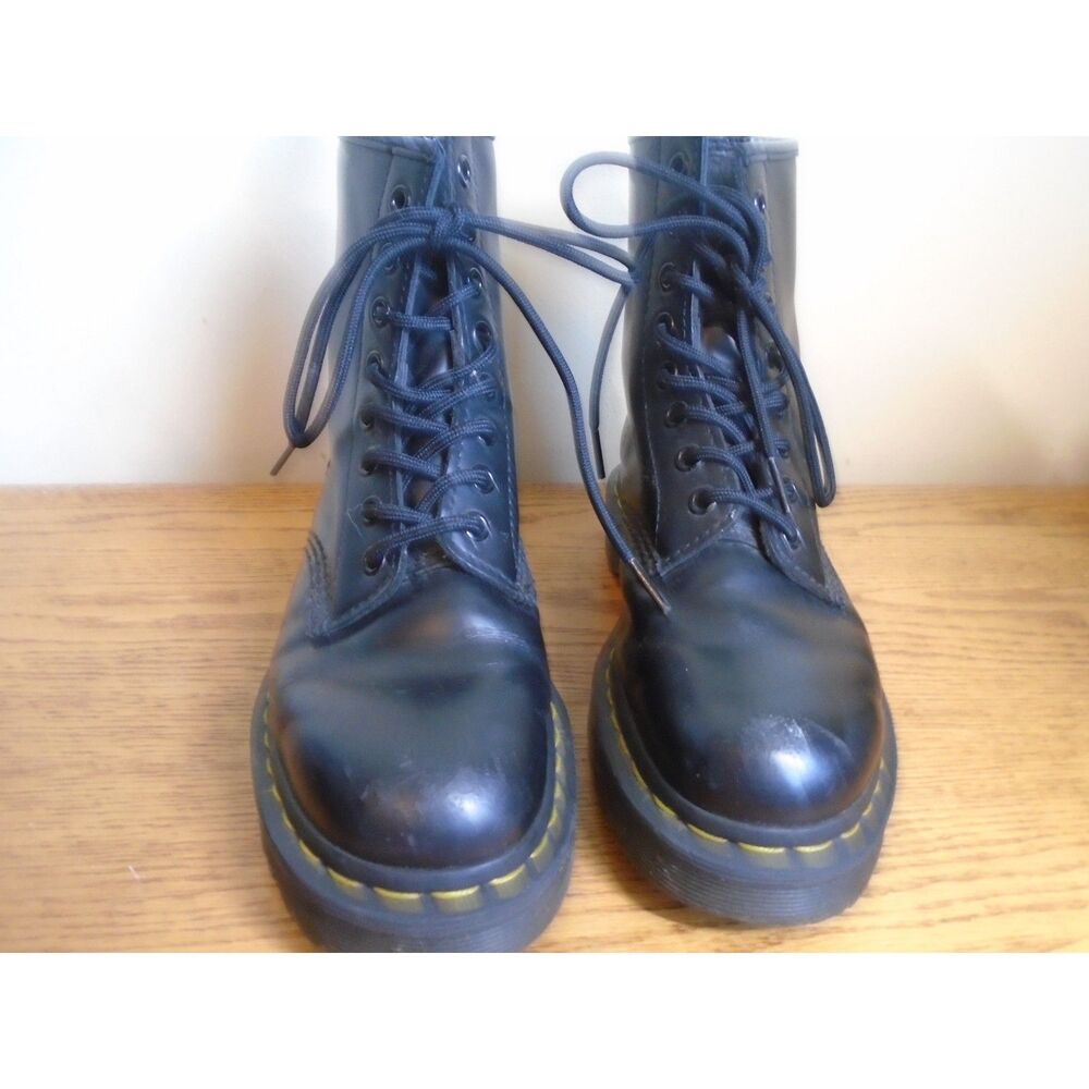 Dr. Martens Black combat Boots Women’s size 6